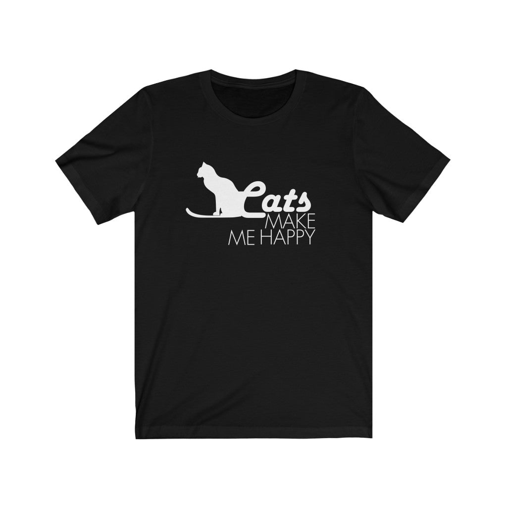 Cats Make Me Happy T-Shirt