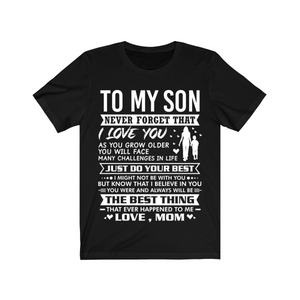 To My Son Tshirt